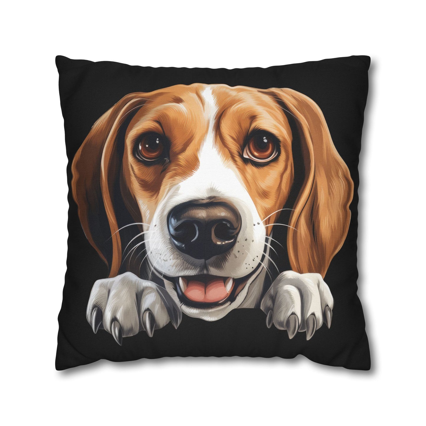 American Foxhound Decorative Pillowcase — Cute Dog Throw Pillow Cover