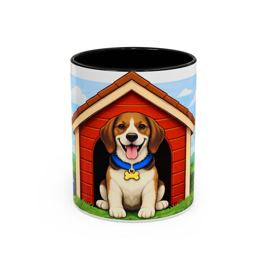 American Foxhound Coffee Mug — Red Doghouse (11/15 oz)