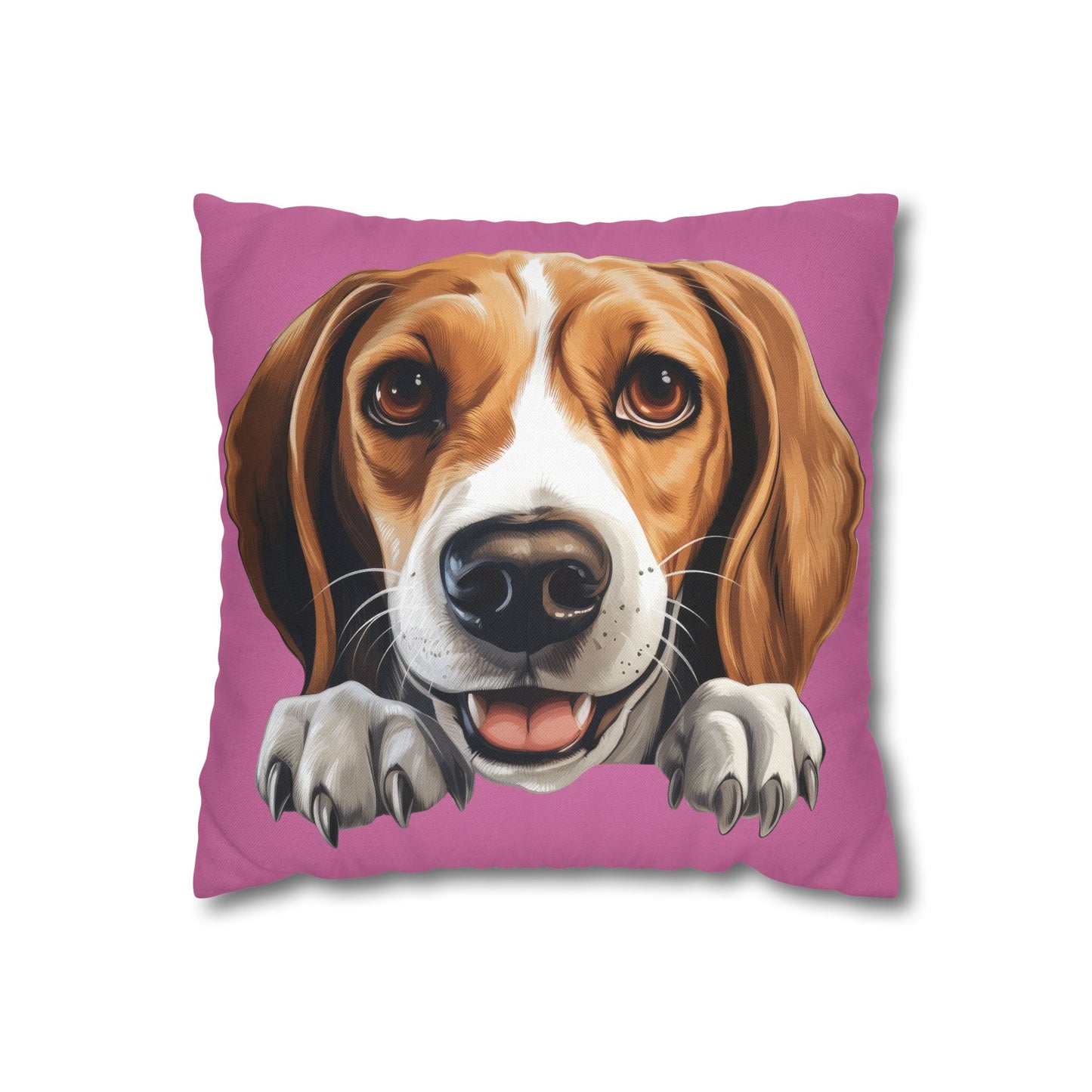 American Foxhound Decorative Pillowcase — Cute Dog Throw Pillow Cover