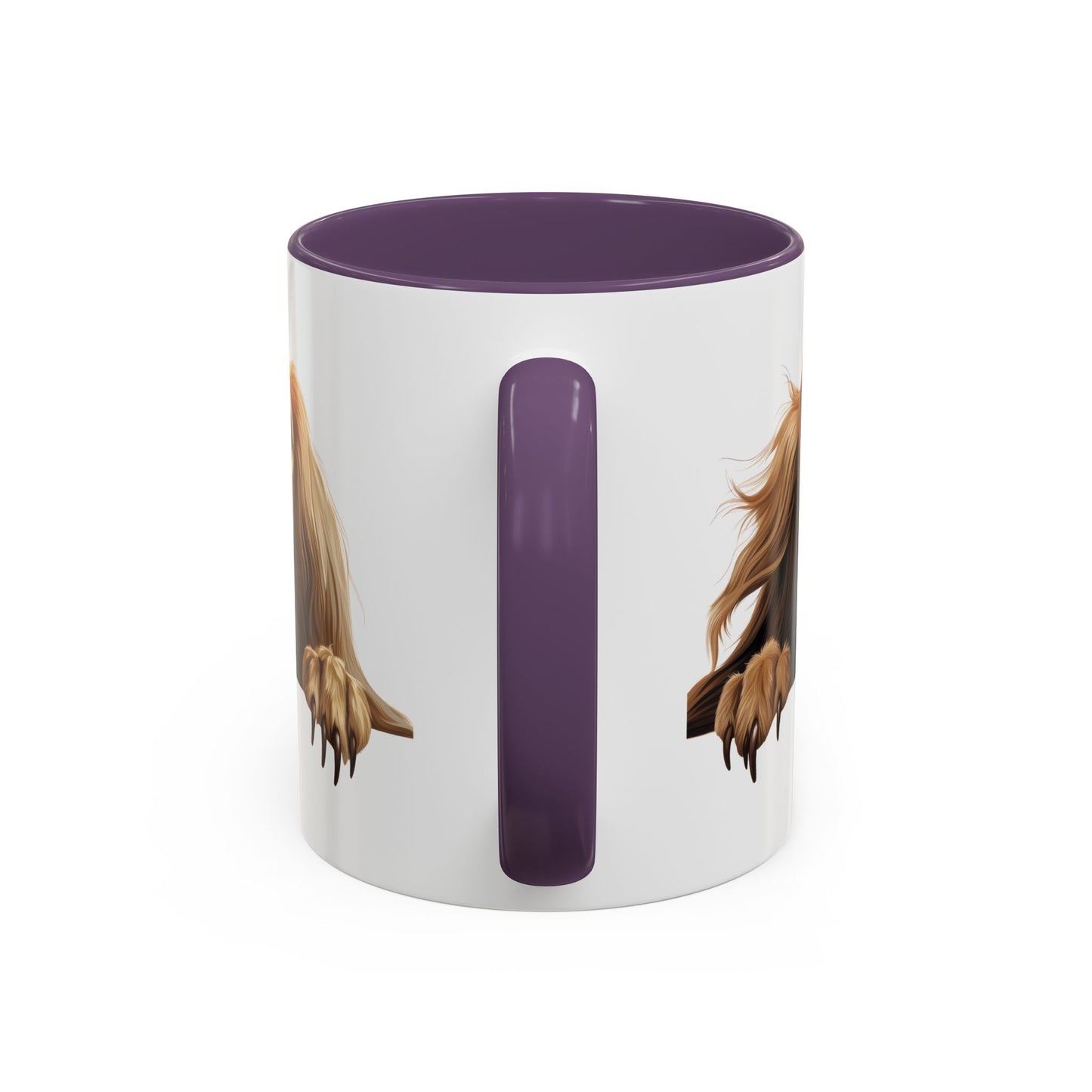 Afghan Hound Coffee Mug — Cute Dog Accent Mug (11/15oz)