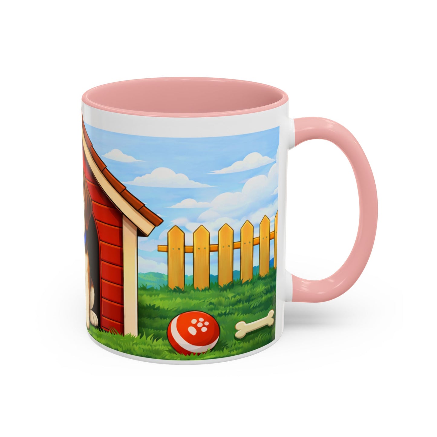 American Foxhound Coffee Mug — Red Doghouse (11/15 oz)