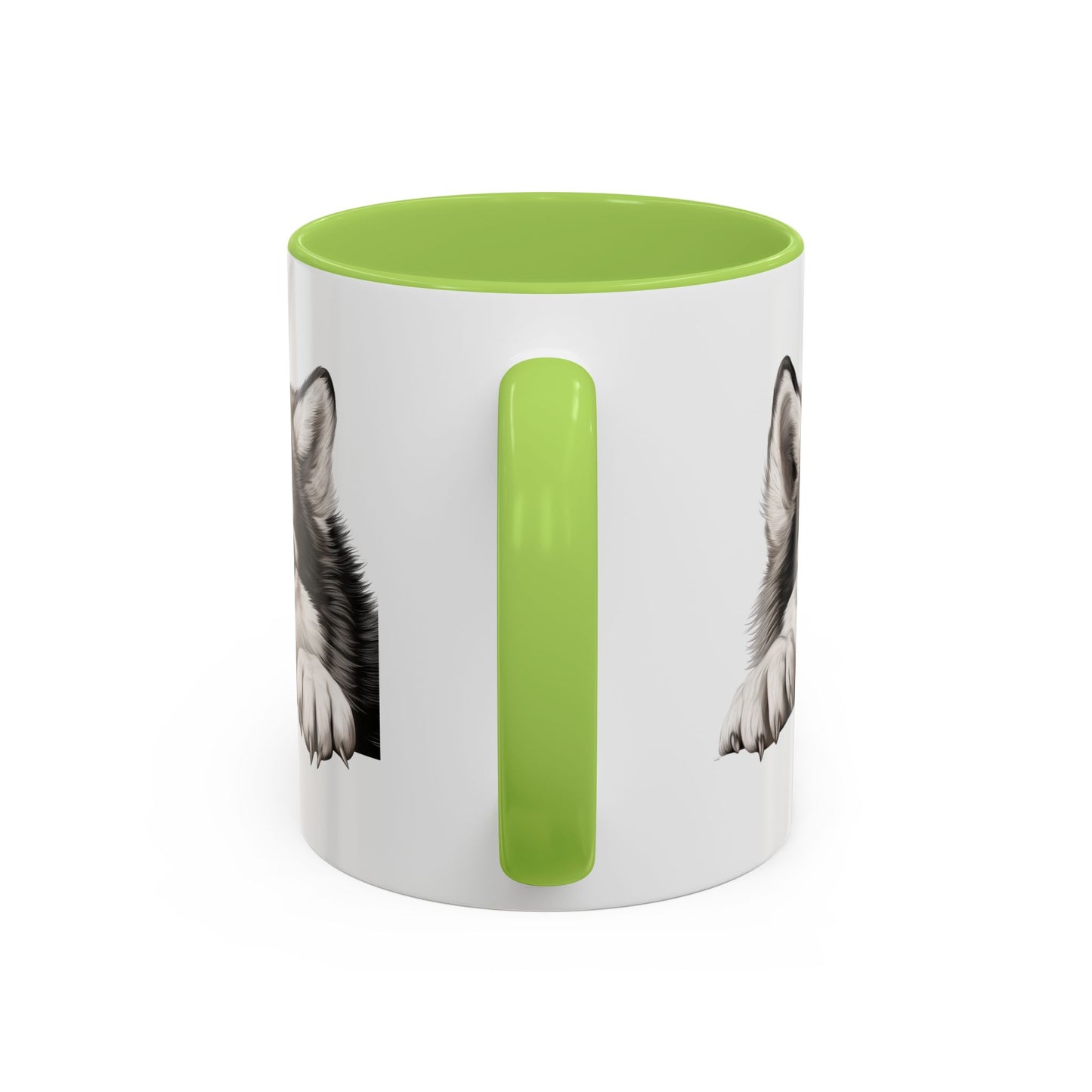 Alaskan Malamute Coffee Mug — Cute Siberian Husky Accent Mug (11/15 oz)