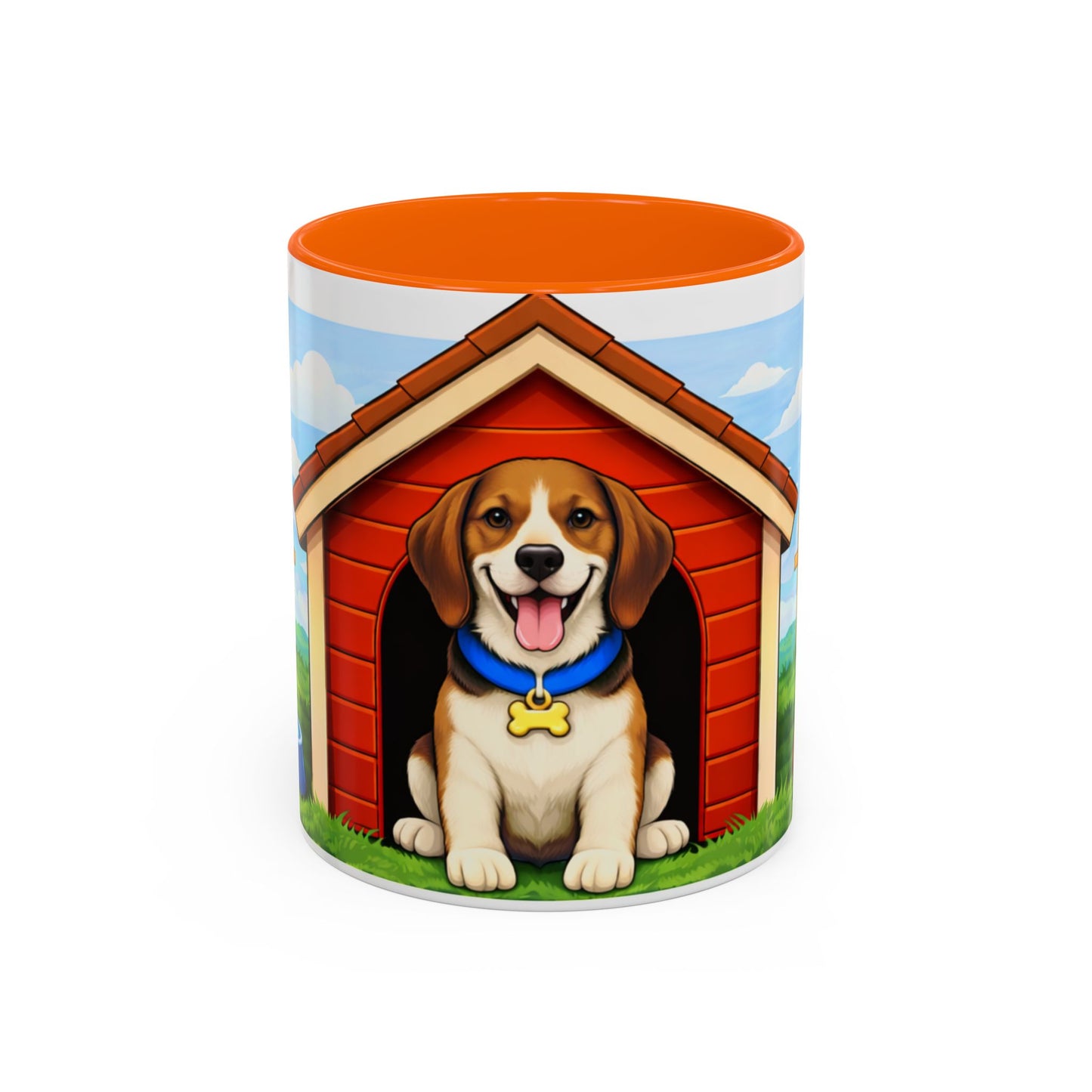 American Foxhound Coffee Mug — Red Doghouse (11/15 oz)