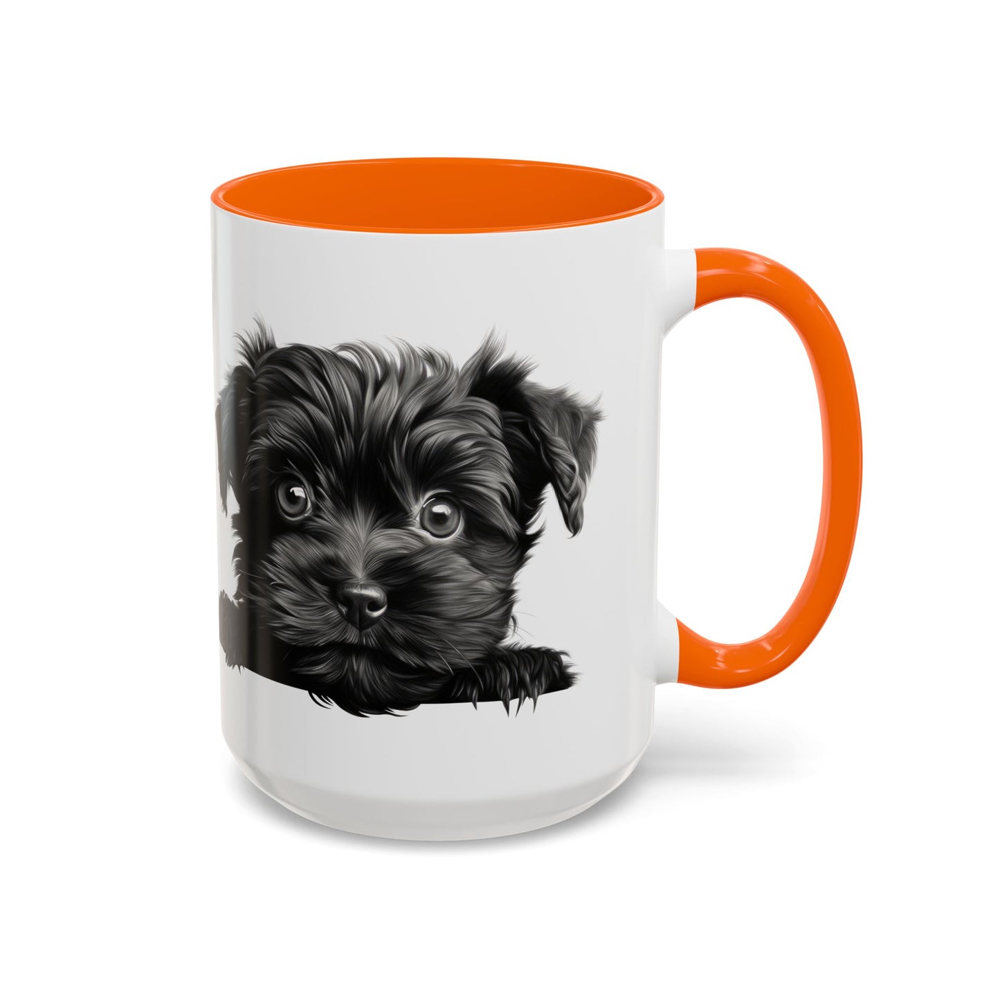 Affrenpinscher Accent Coffee Mug – Cute Dog Face 11/15oz