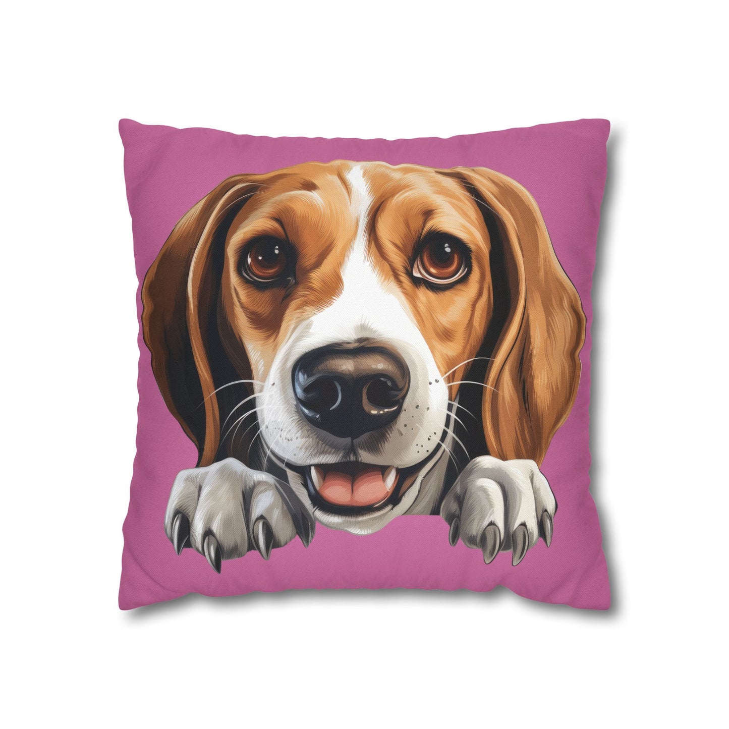 American Foxhound Decorative Pillowcase — Cute Dog Throw Pillow Cover