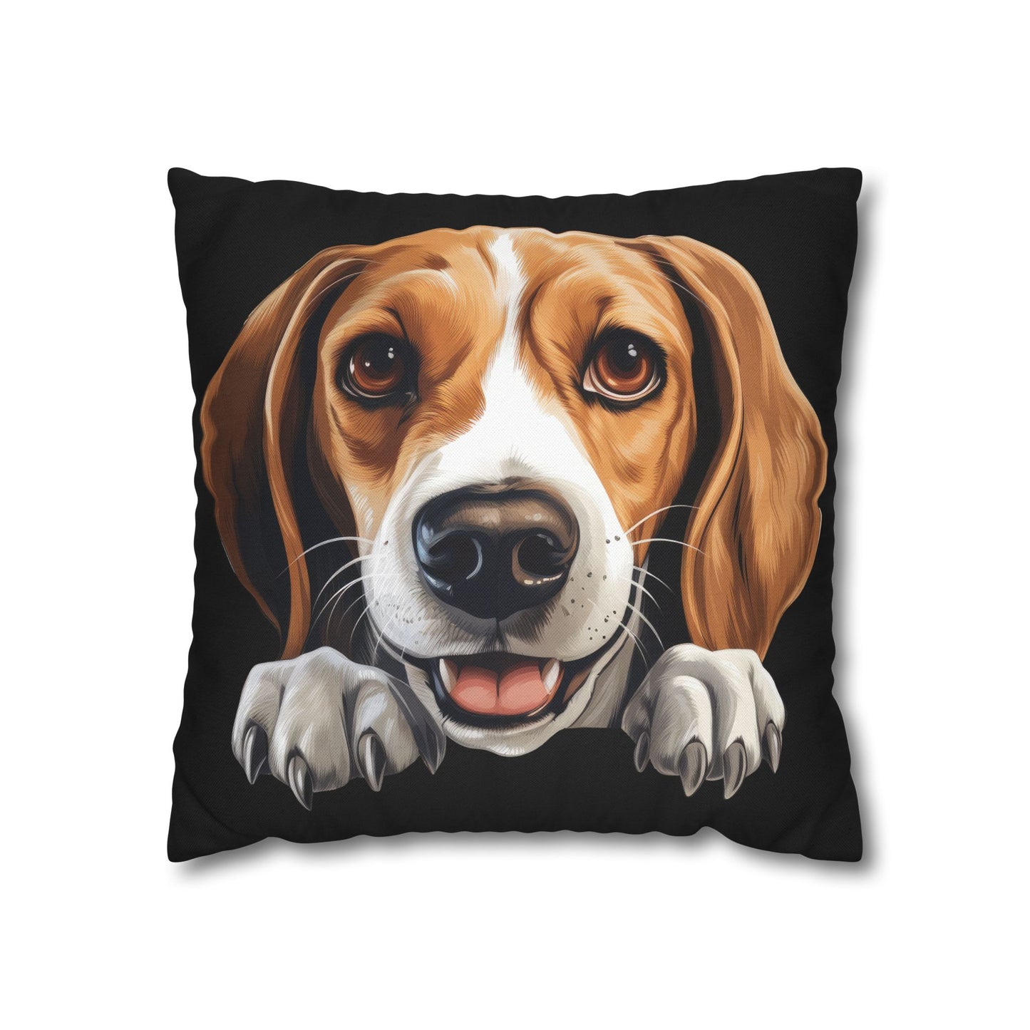 American Foxhound Decorative Pillowcase — Cute Dog Throw Pillow Cover