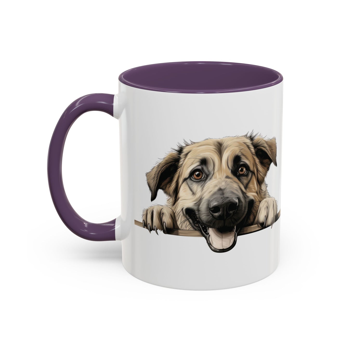Anatolian Shepherd Dog Coffee Mug — Cute Pawing Puppy Accent Mug (11/15 oz)