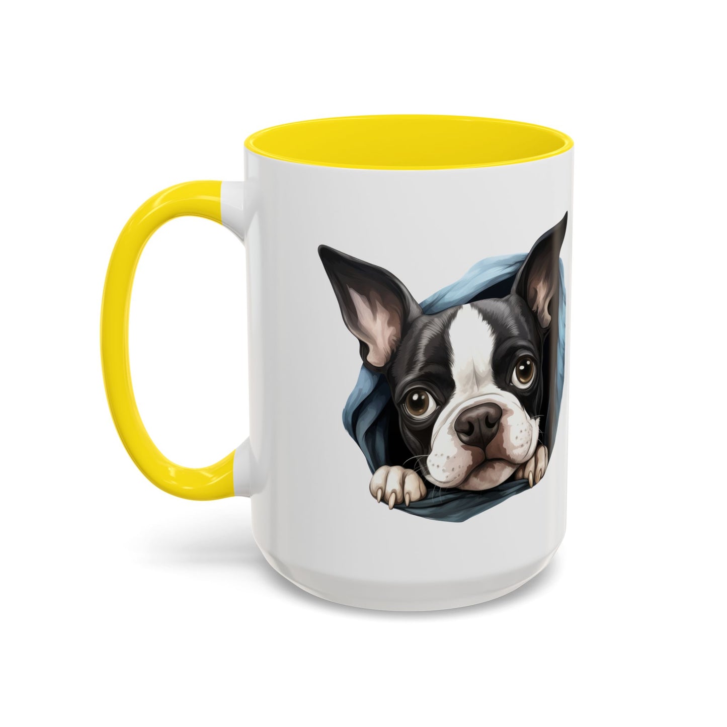 Boston Terrier Coffee Mug — Cute Dog Lover Accent Mug (11/15oz)