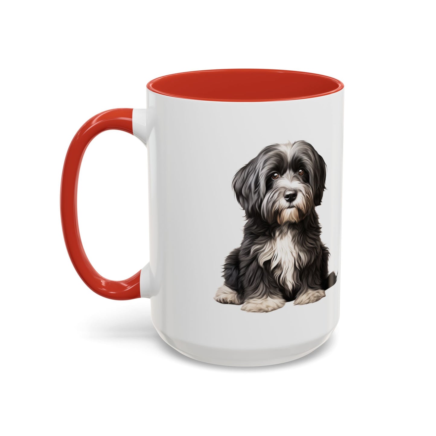 Tibetan Terrier Dog Accent Coffee Mug – Cute Small Dog Gift (11/15oz)