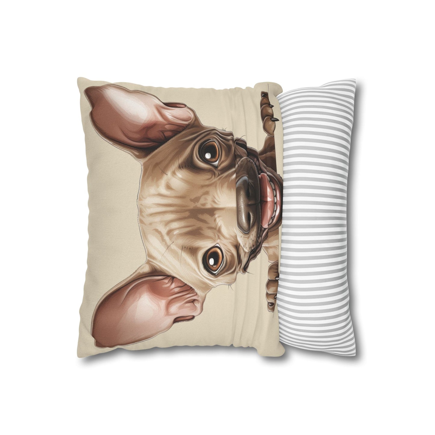 American Hairless Terrier Throw Pillowcase — Decorative Dog Pillow Cover