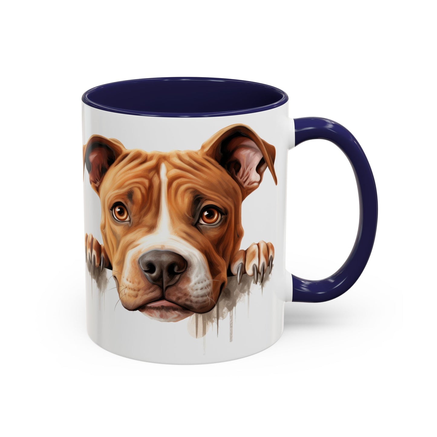 American Pit Bull Terrier -Accent Coffee Mug —  (11/15oz)