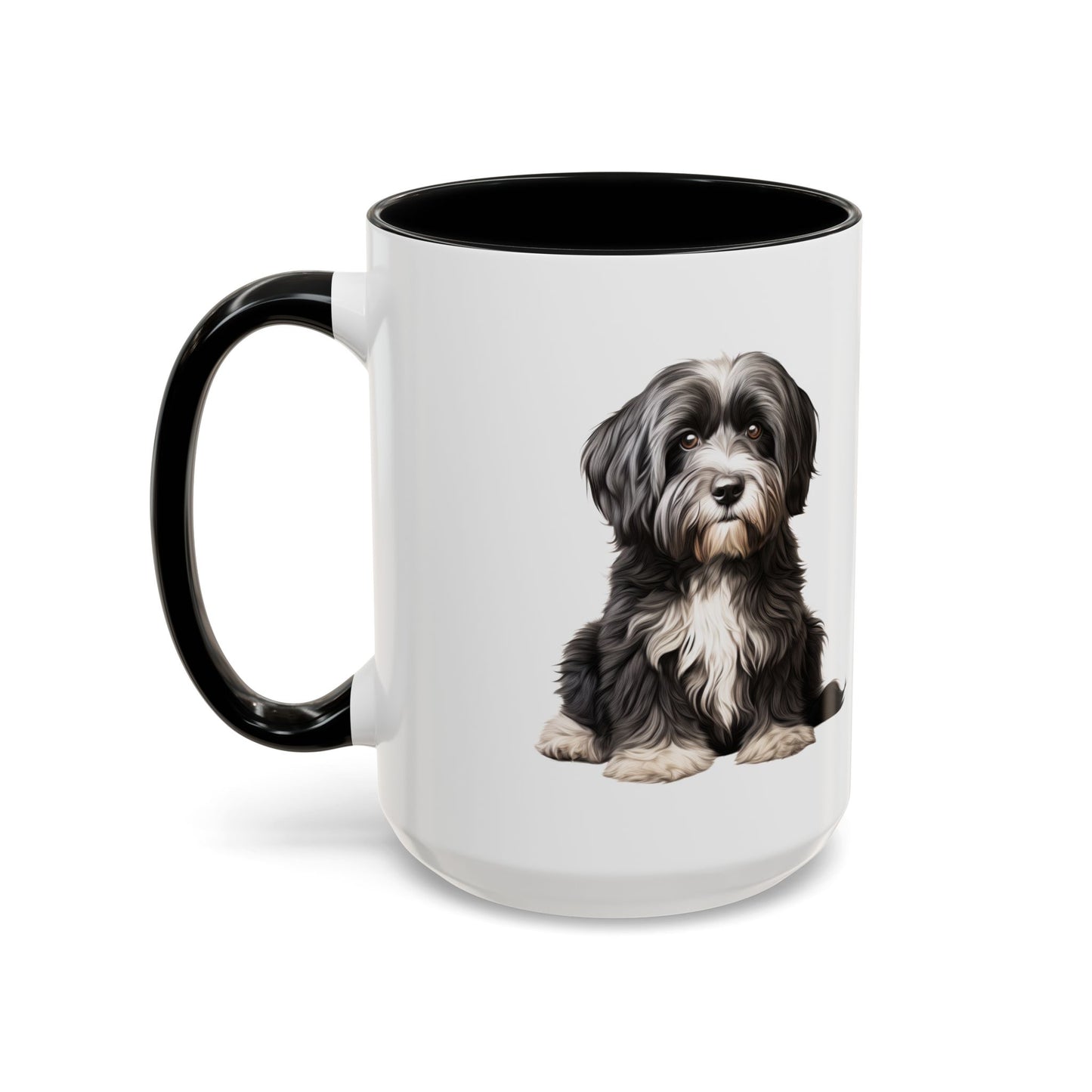Tibetan Terrier Dog Accent Coffee Mug – Cute Small Dog Gift (11/15oz)