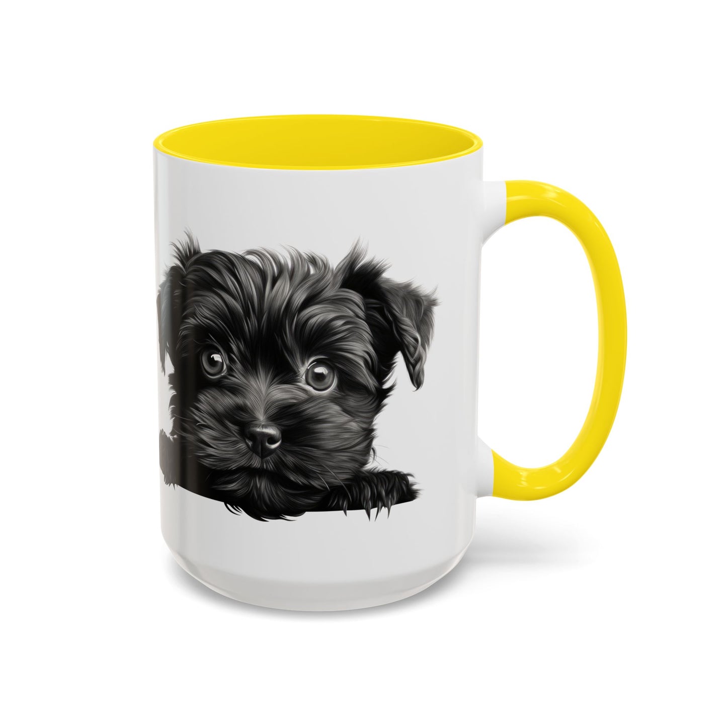 Affrenpinscher Accent Coffee Mug – Cute Dog Face 11/15oz
