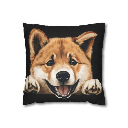 Akita Decorative Pillow Cover — Cute Dog Throw Pillowcase