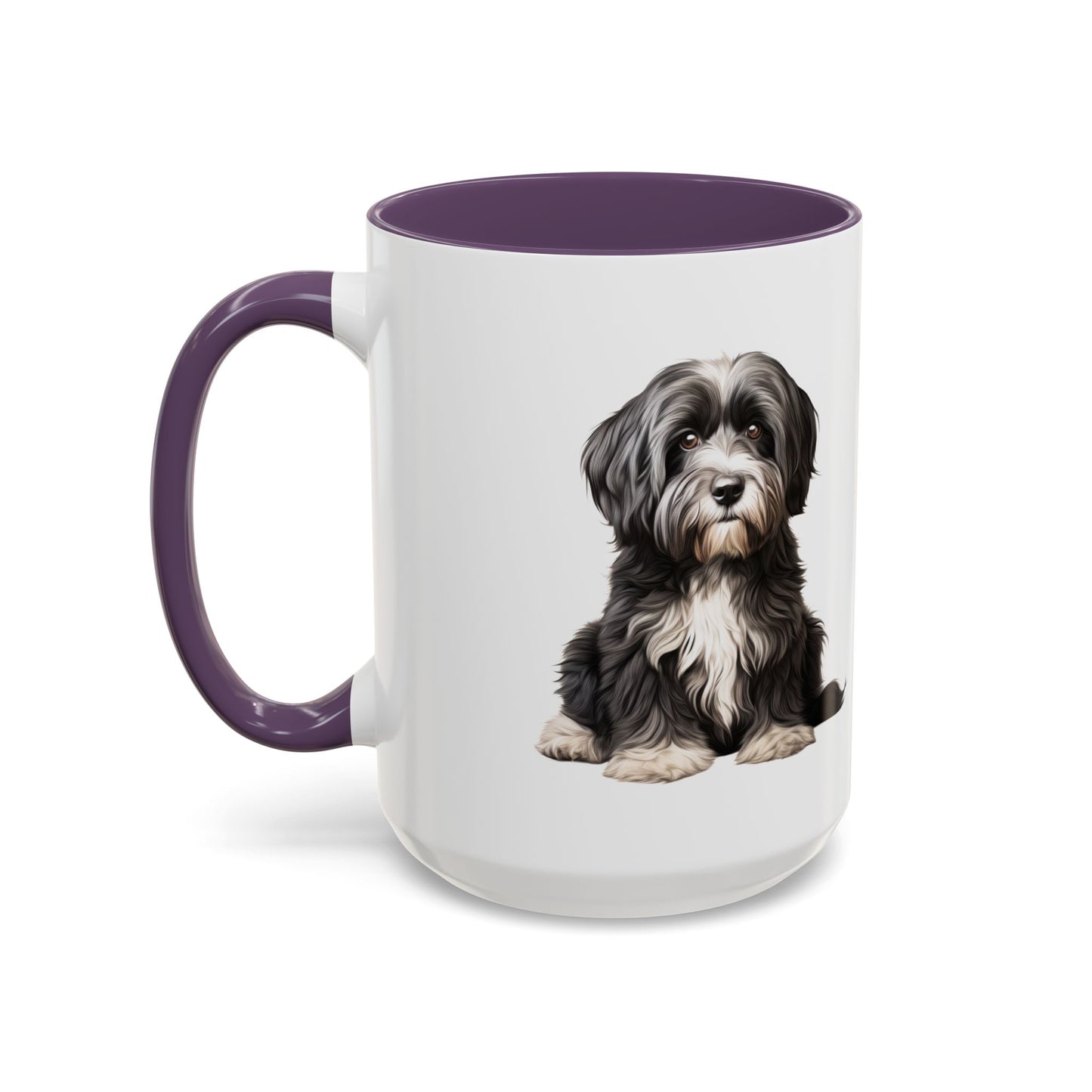 Tibetan Terrier Dog Accent Coffee Mug – Cute Small Dog Gift (11/15oz)