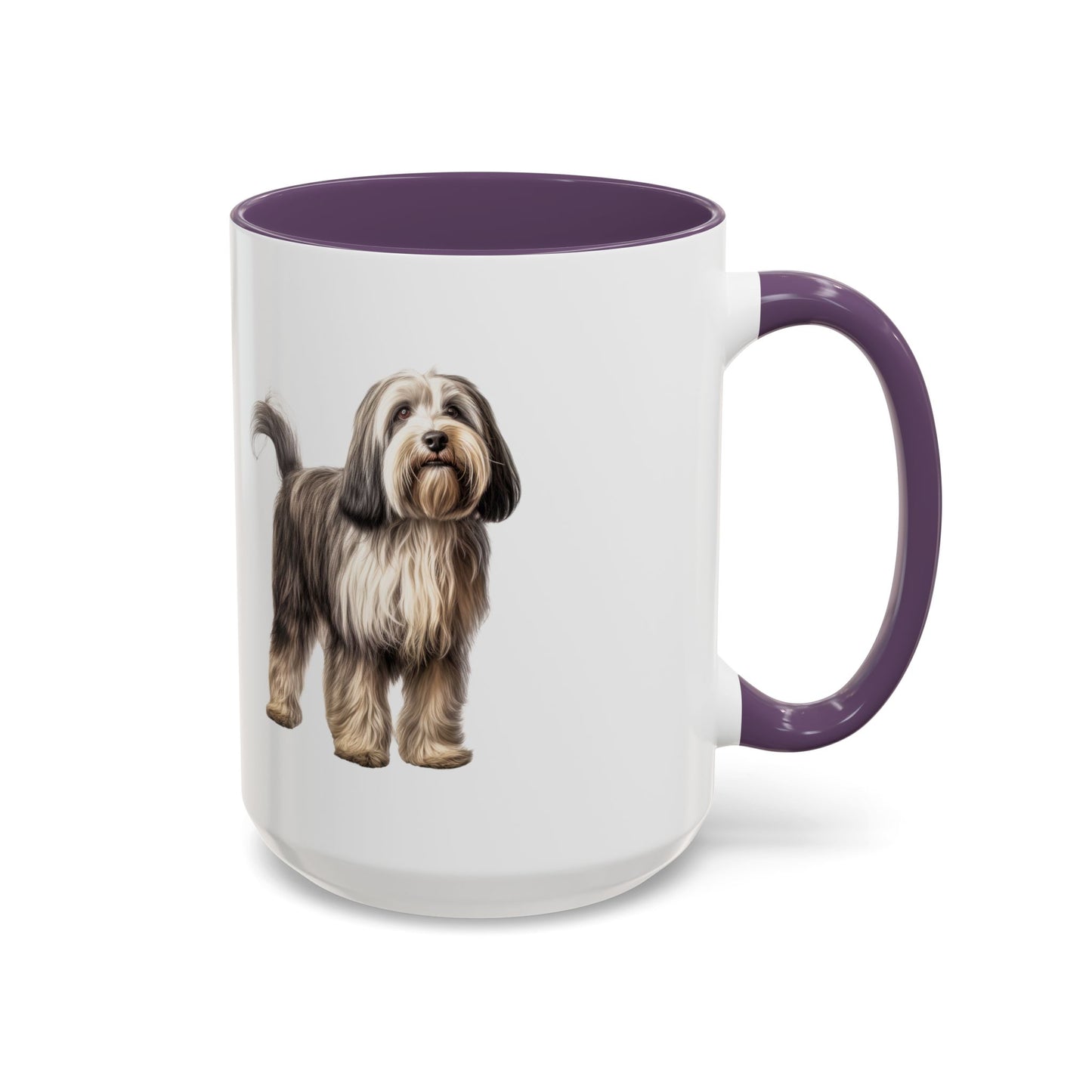 Tibetan Terrier Dog Accent Coffee Mug – Cute Small Dog Gift (11/15oz)