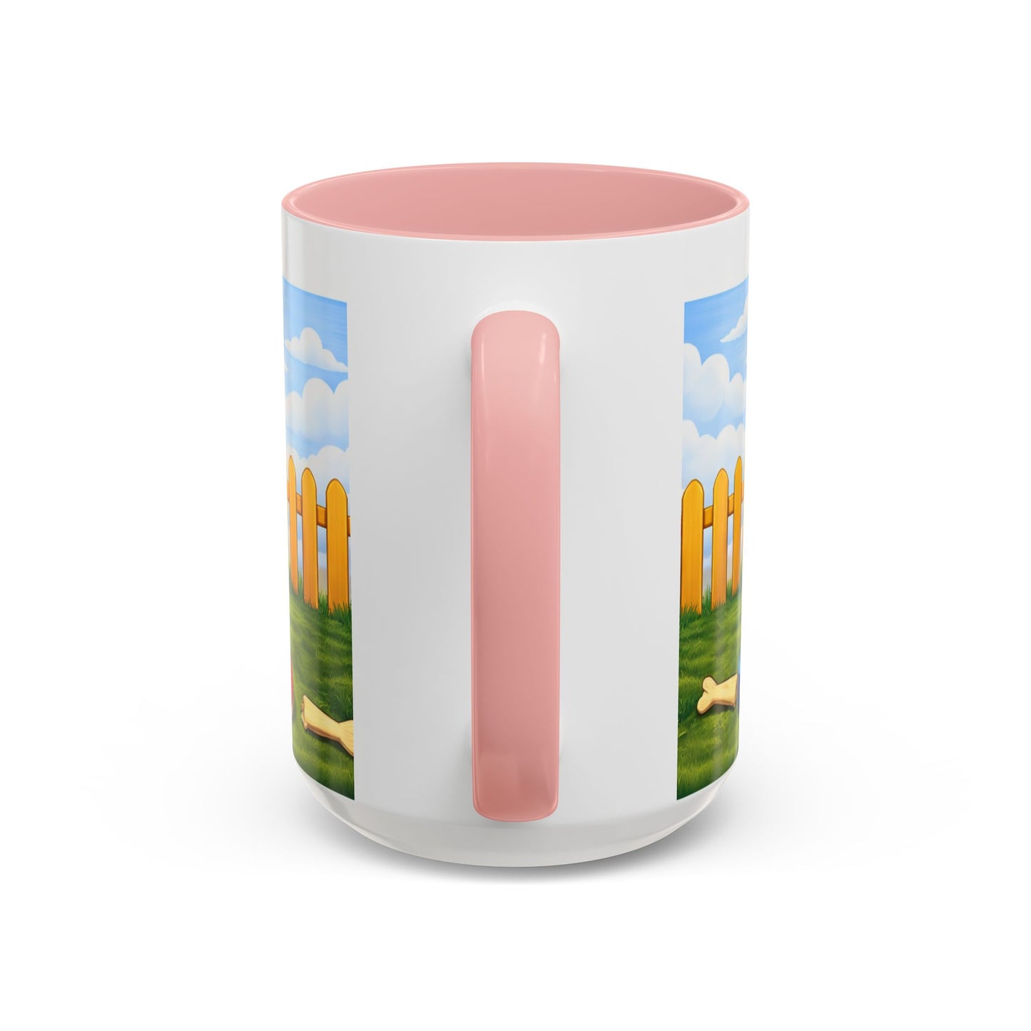 Biewer Terrier – Red Doghouse Design Accent Mug (11oz/15oz)