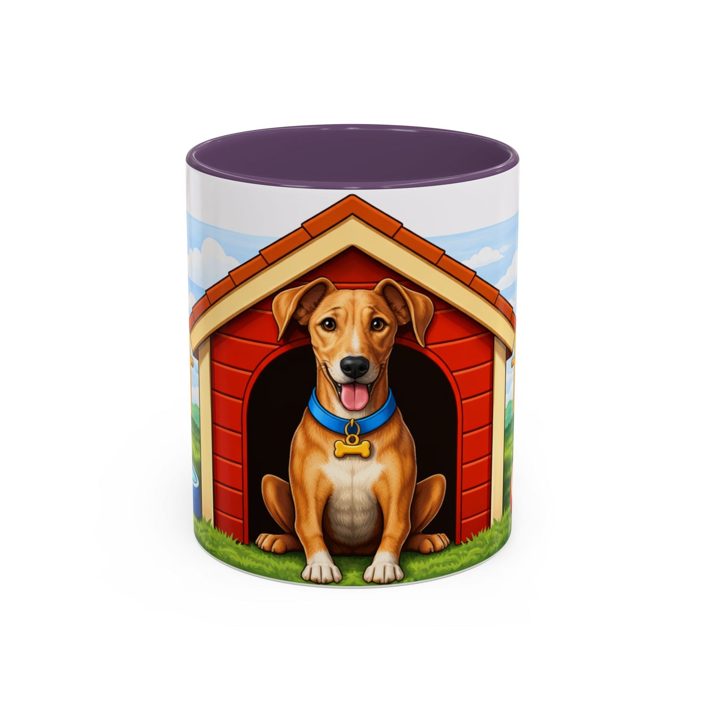 Azawakh —  Red Doghouse Coffee Mug (11oz/15oz)
