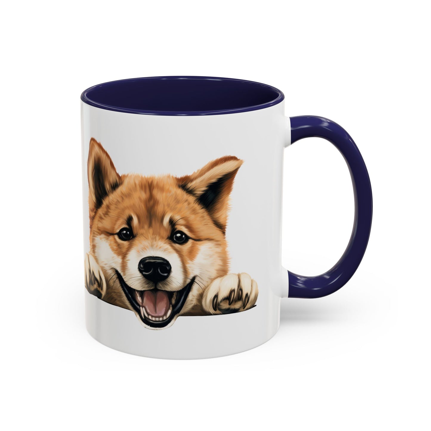 Akita Accent Coffee Mug — Cute Dog Lover Gift (11/15oz)