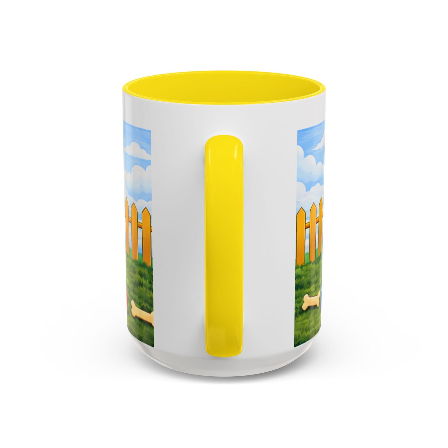 Boxer — Red Doghouse Accent Mug (11/15oz)