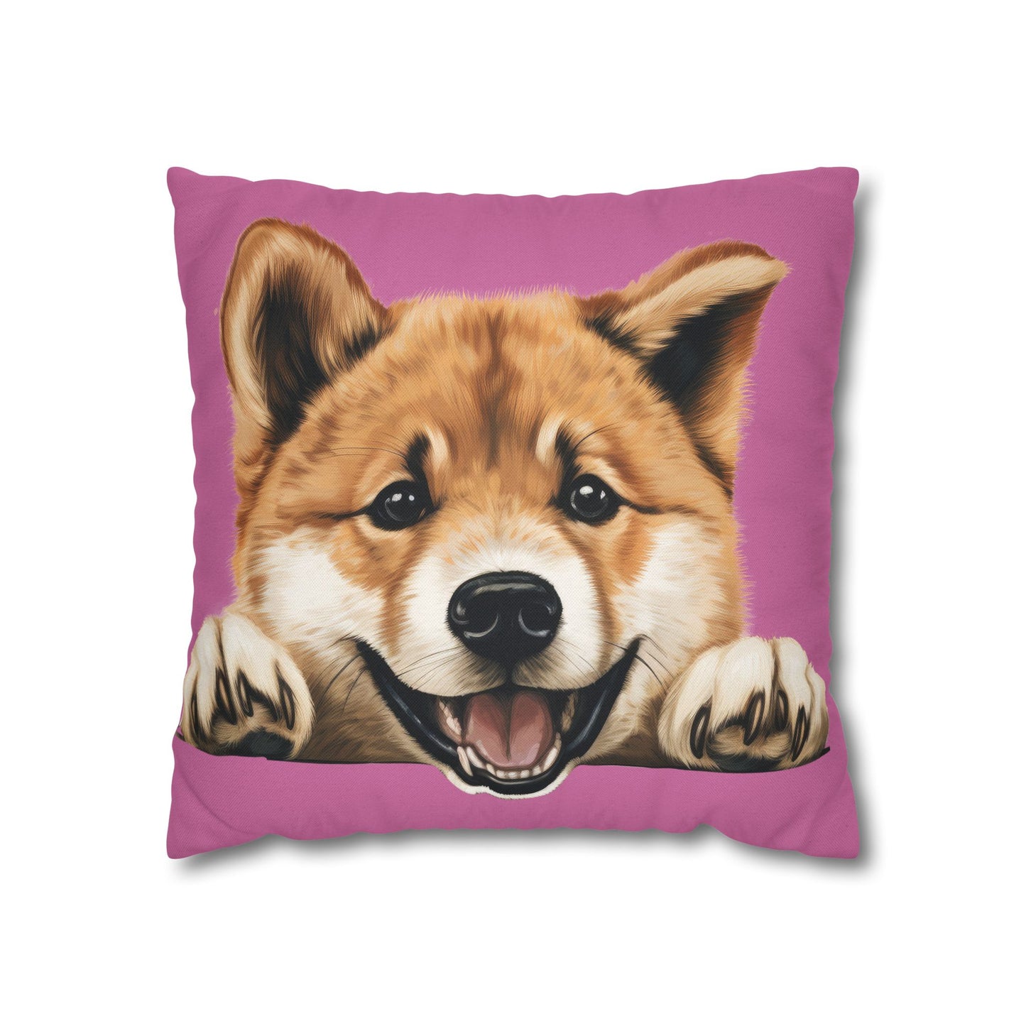 Akita Decorative Pillow Cover — Cute Dog Throw Pillowcase