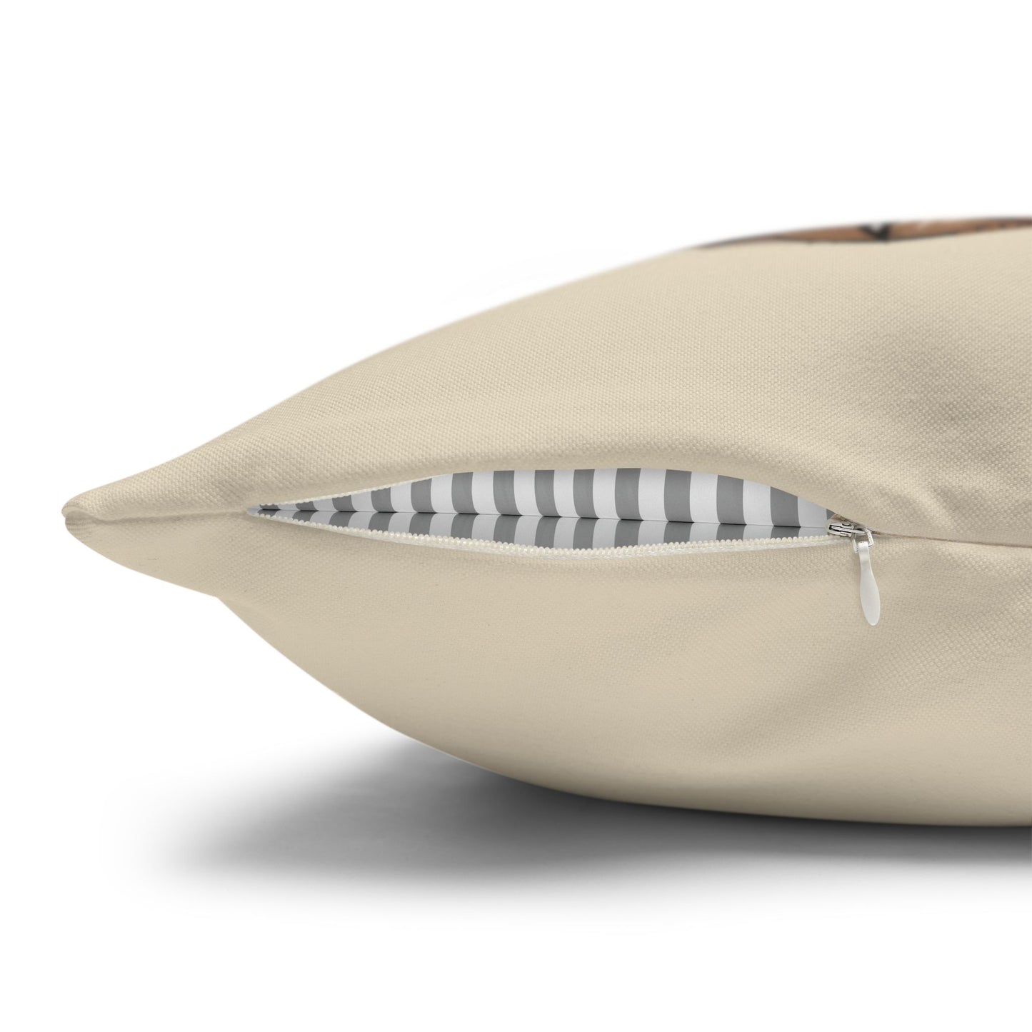 Bernese Mountain Dog Throw Pillowcase — Cute Paw Print Pet Pillow Cover