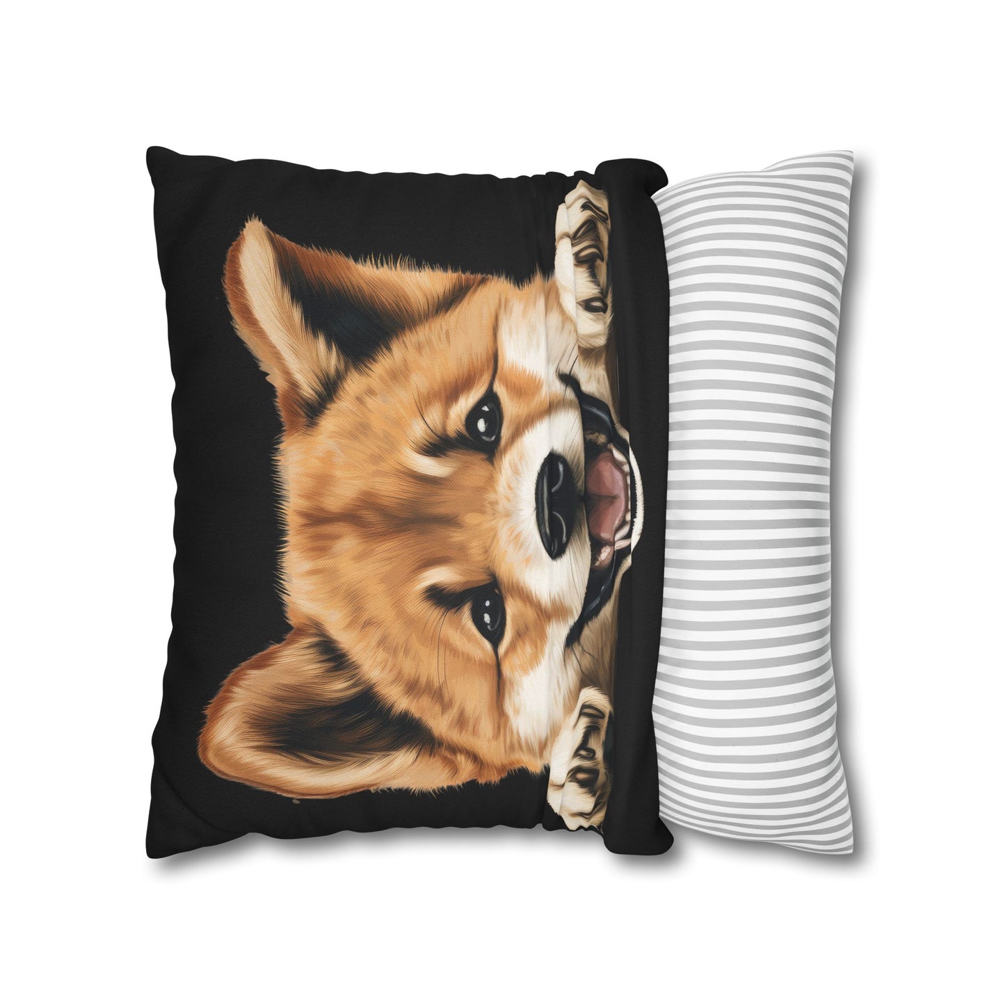 Akita Decorative Pillow Cover — Cute Dog Throw Pillowcase