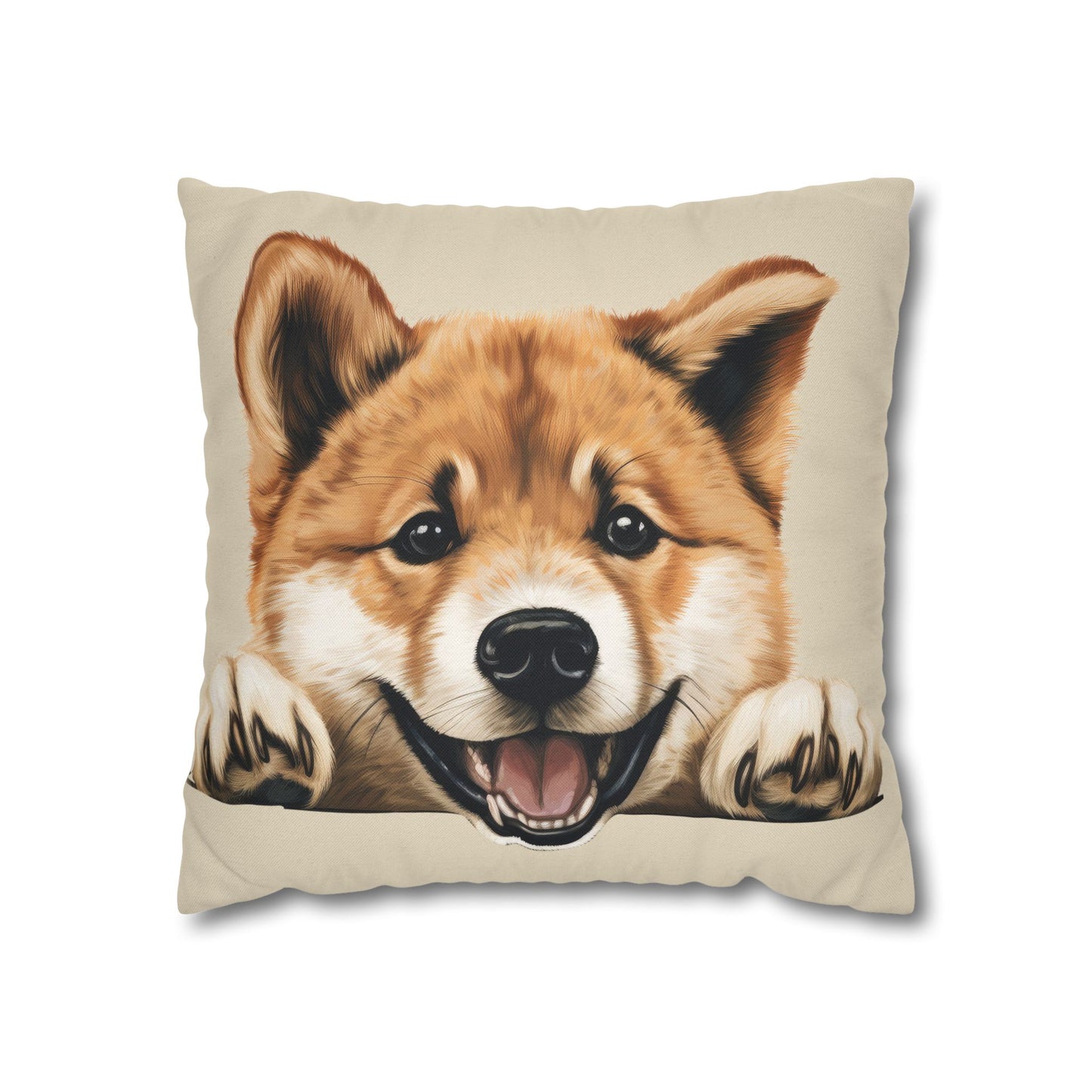 Akita Decorative Pillow Cover — Cute Dog Throw Pillowcase