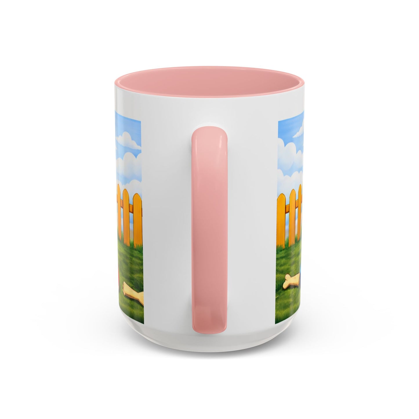 Bloodhound — Red Doghouse Design Accent Mug (11/15oz)