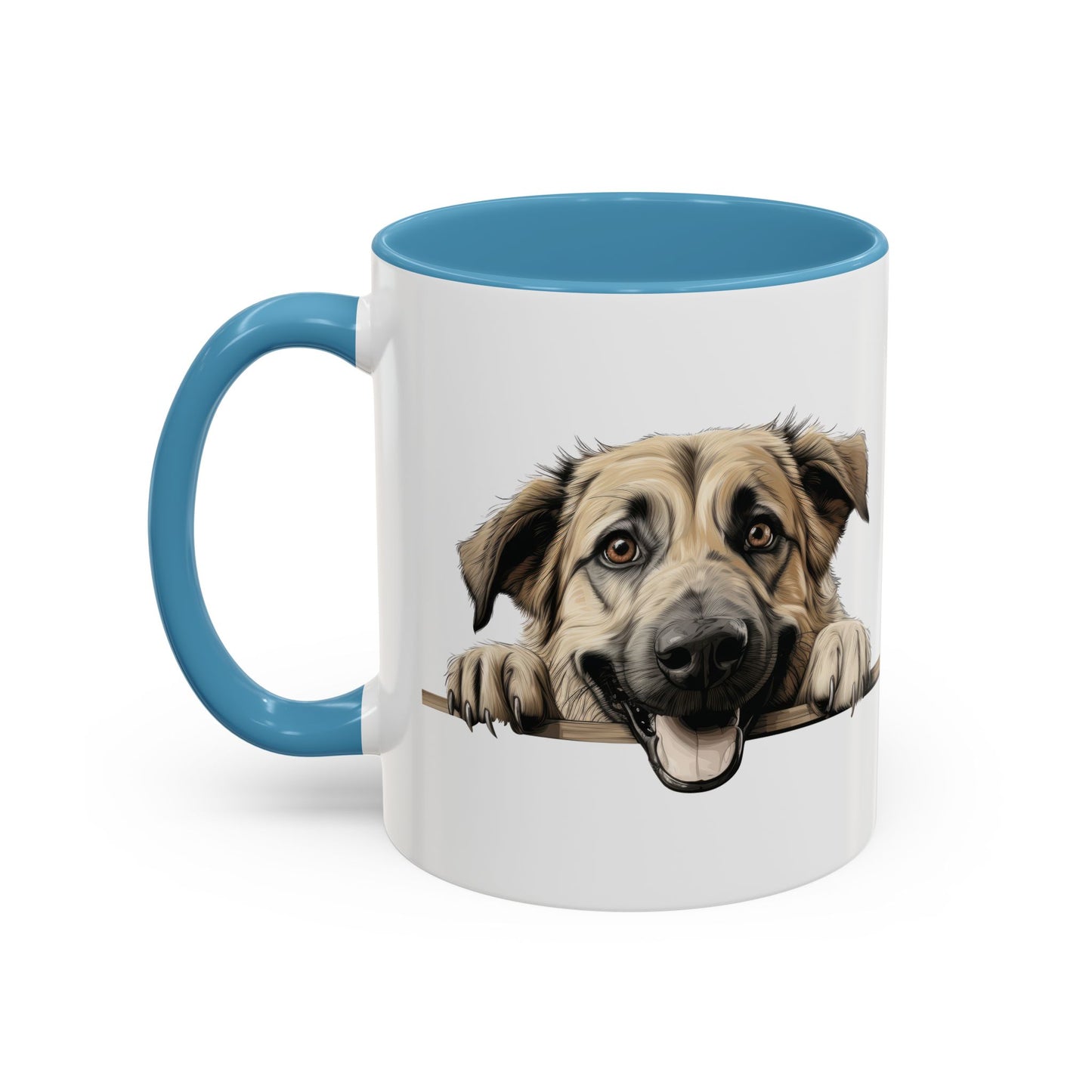 Anatolian Shepherd Dog Coffee Mug — Cute Pawing Puppy Accent Mug (11/15 oz)