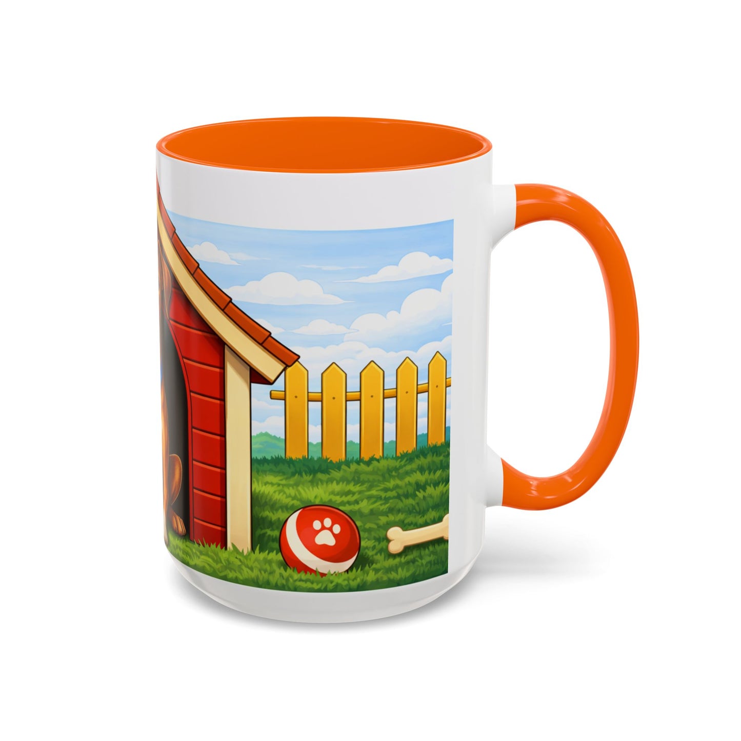 Azawakh —  Red Doghouse Coffee Mug (11oz/15oz)