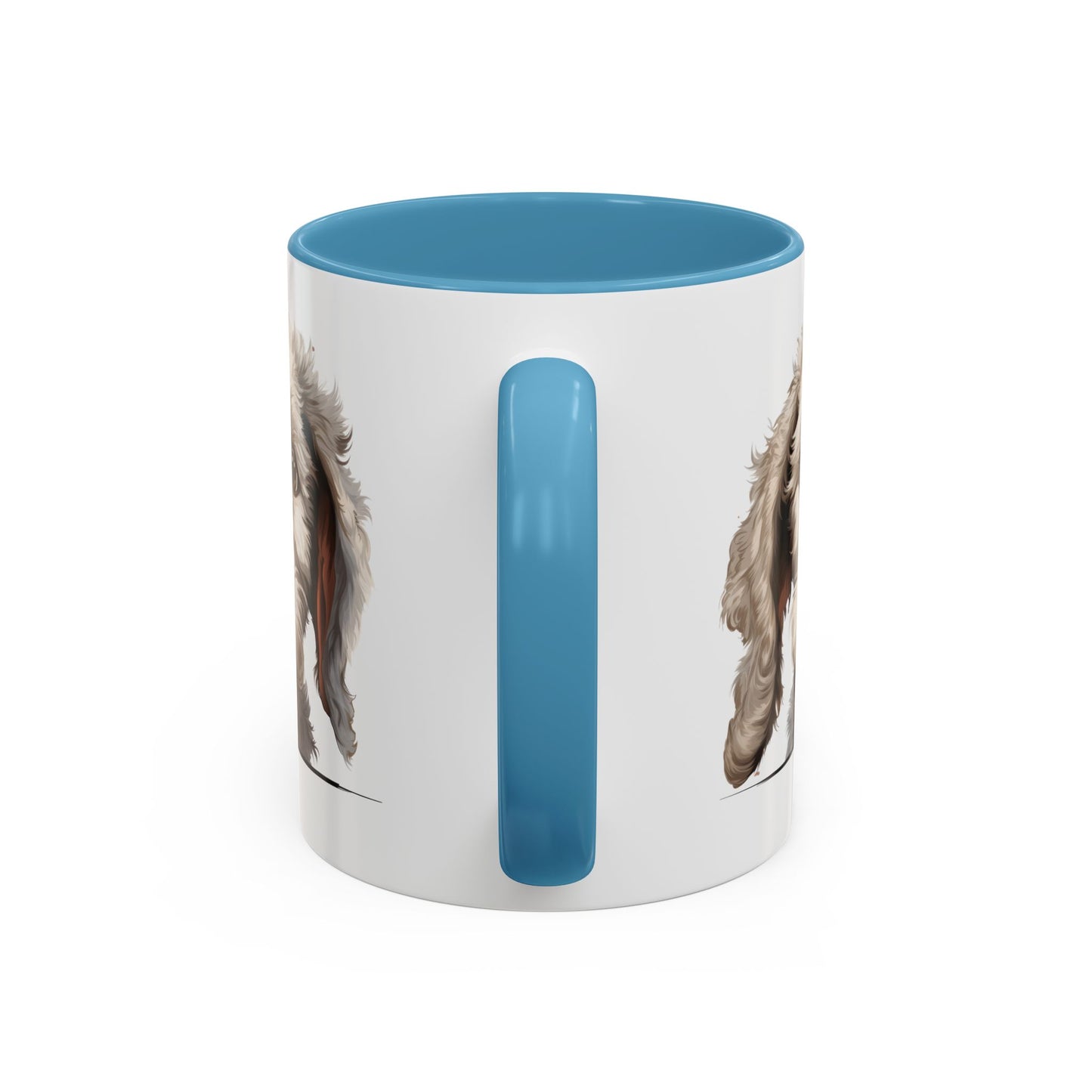 Bedlington Terrier Coffee Mug — Happy Dog Accent 11/15oz