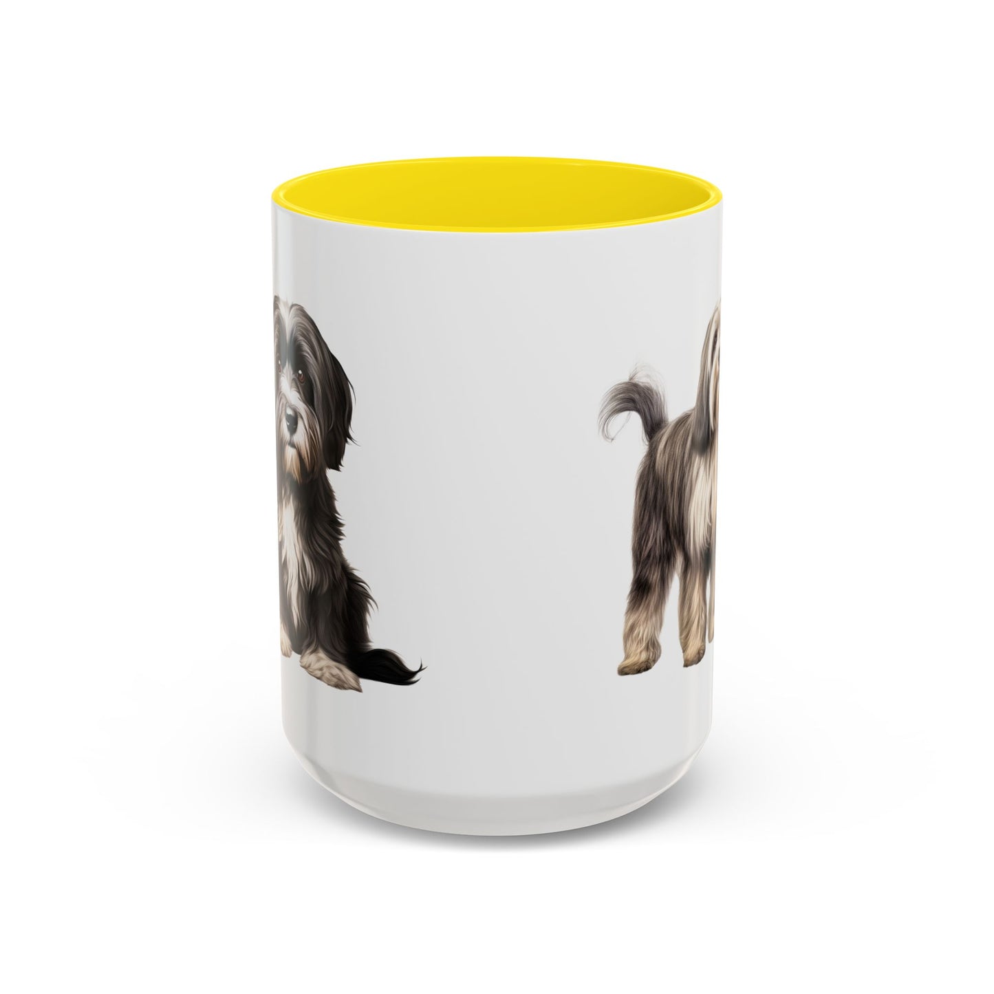 Tibetan Terrier Dog Accent Coffee Mug – Cute Small Dog Gift (11/15oz)