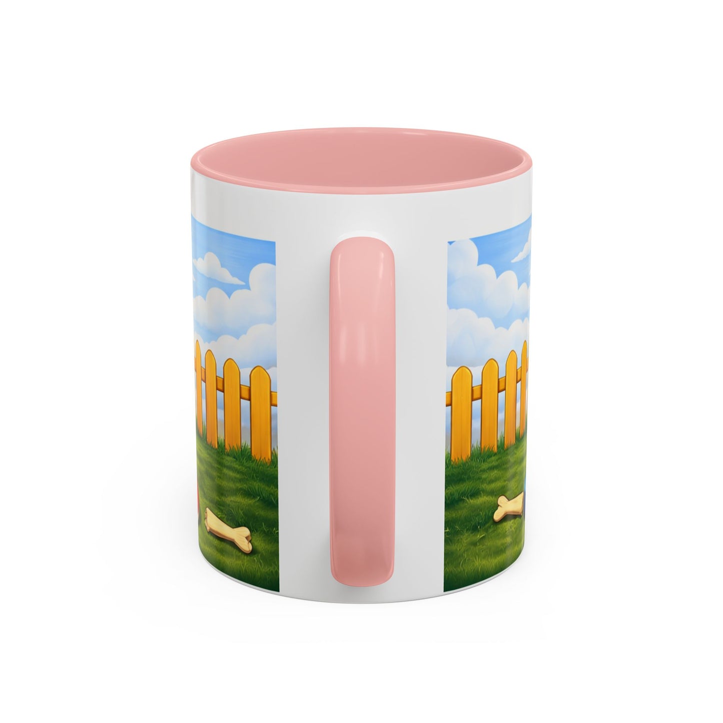 Biewer Terrier – Red Doghouse Design Accent Mug (11oz/15oz)