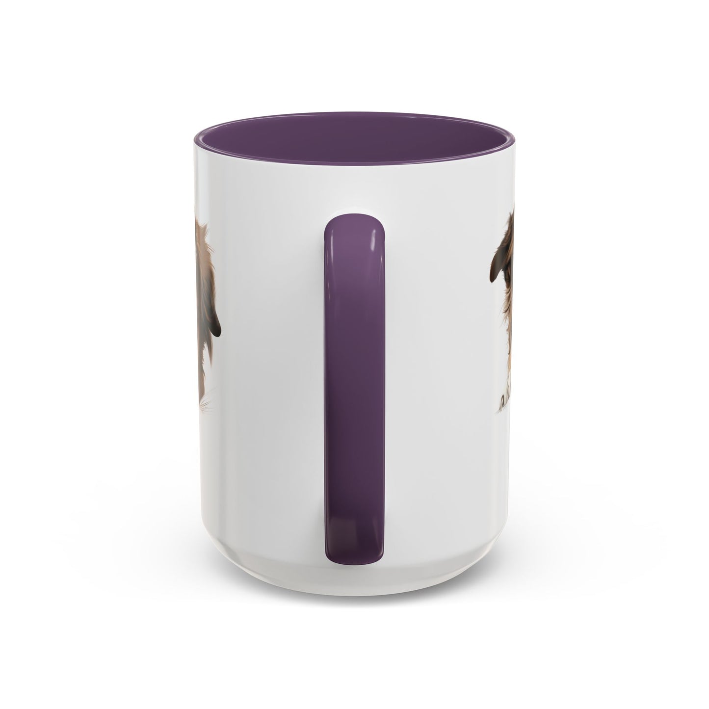 Borzoi Dog Coffee Mug — Cute Australian Shepherd Accent Mug (11/15oz)