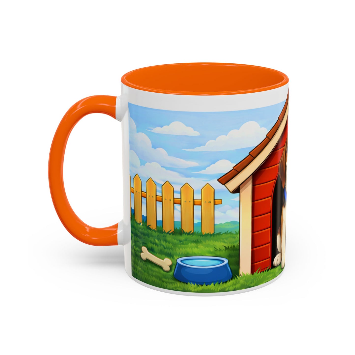 American Foxhound Coffee Mug — Red Doghouse (11/15 oz)
