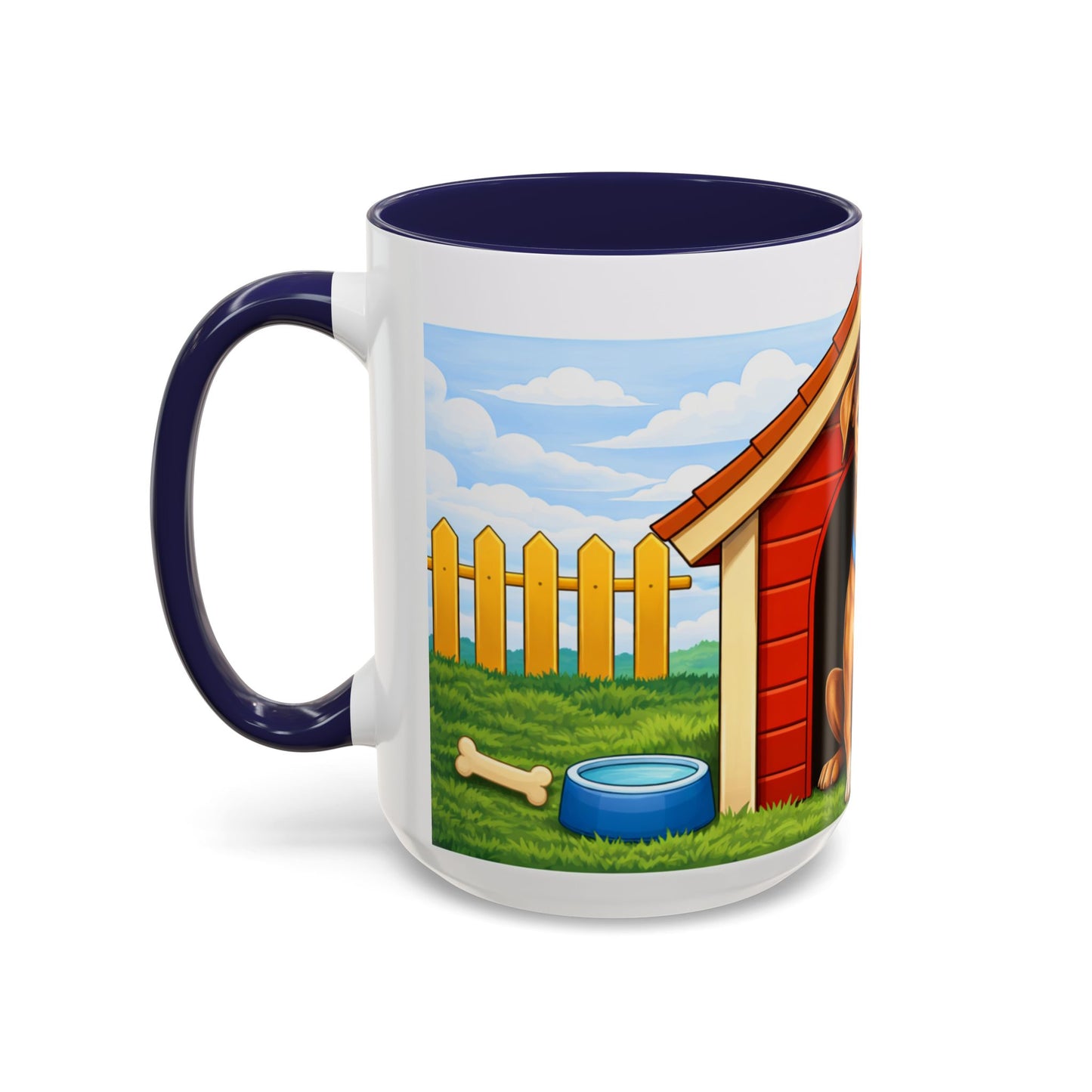 Azawakh —  Red Doghouse Coffee Mug (11oz/15oz)