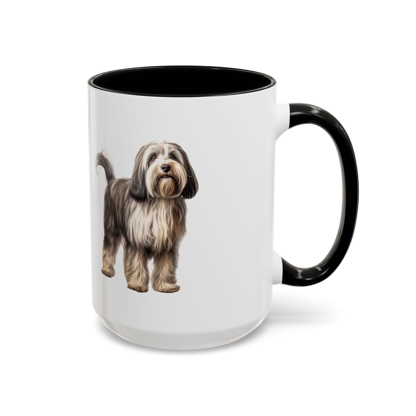 Tibetan Terrier Dog Accent Coffee Mug – Cute Small Dog Gift (11/15oz)