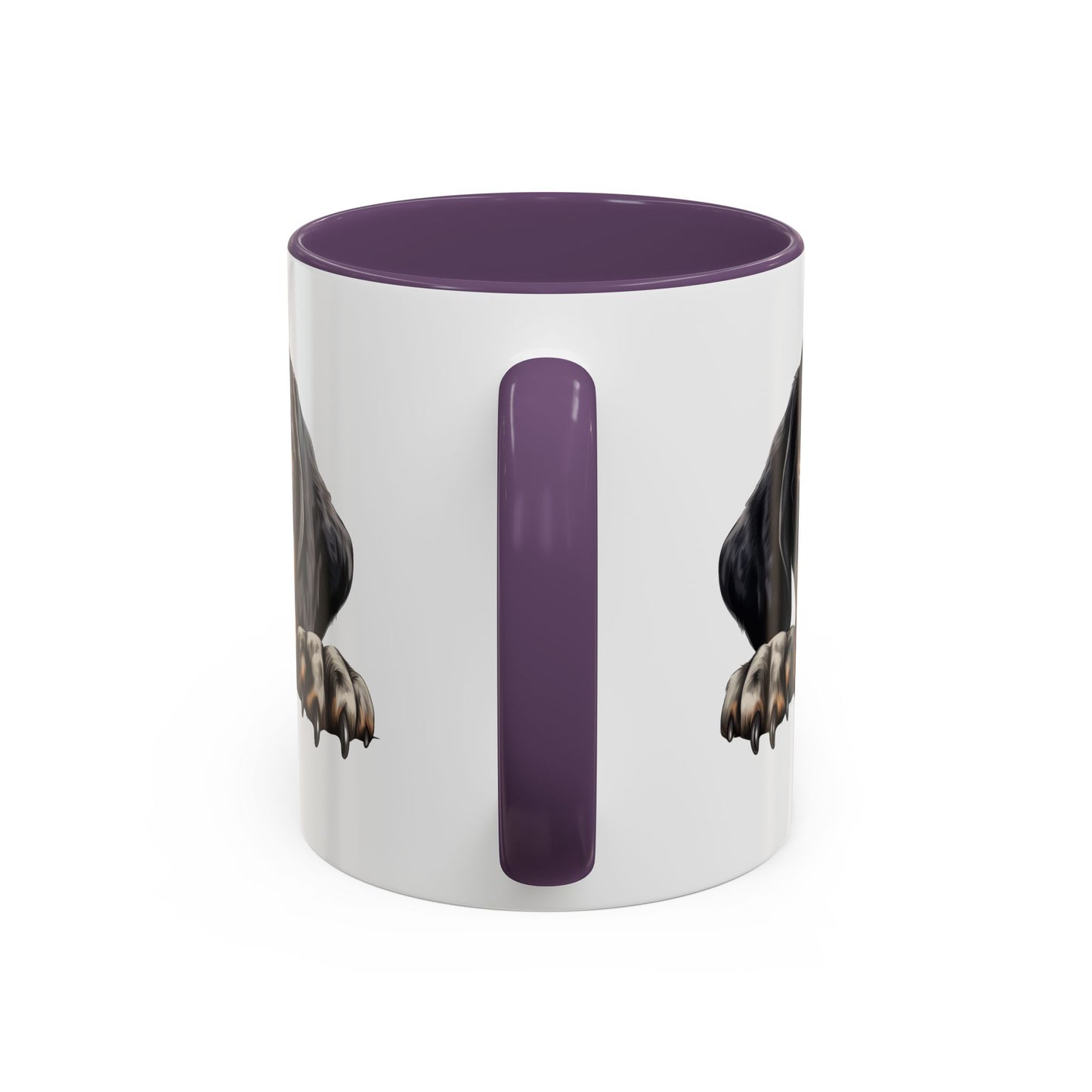 Bluetick Coonhound Ceramic Accent Coffee Mug — Cute Dog Lover Gift (11/15oz)