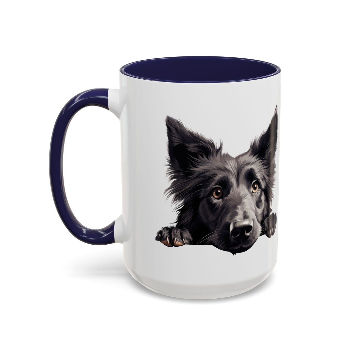 Belgian Sheepdog Coffee Mug — Cute Dog Lover Accent Mug (11/15oz)