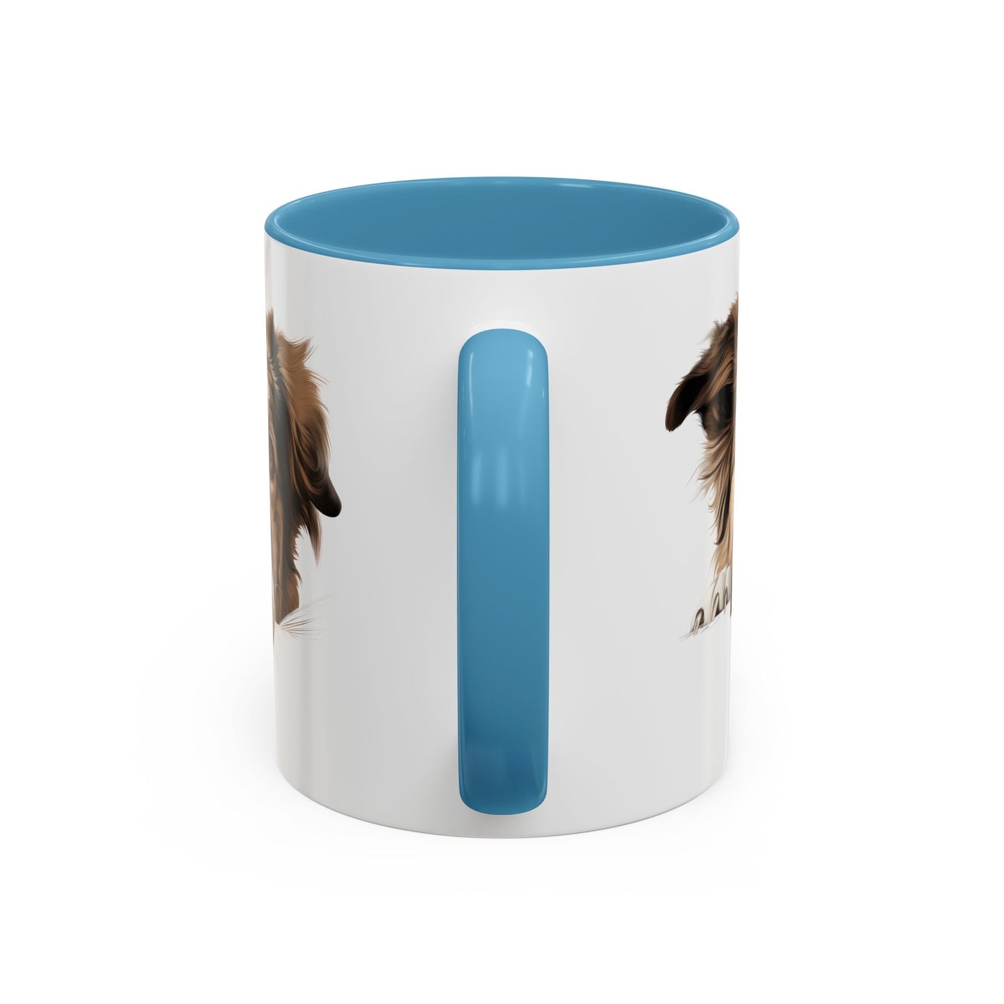 Borzoi Dog Coffee Mug — Cute Australian Shepherd Accent Mug (11/15oz)