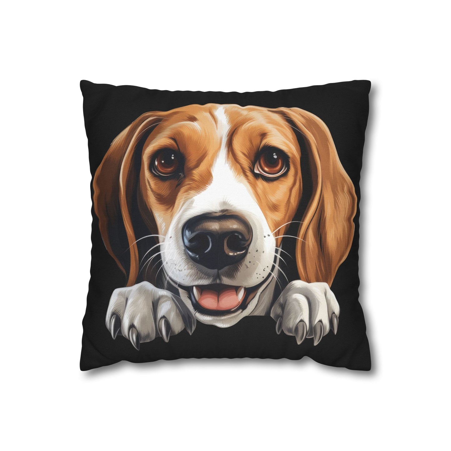 American Foxhound Decorative Pillowcase — Cute Dog Throw Pillow Cover