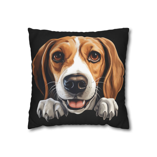 American Foxhound Decorative Pillowcase — Cute Dog Throw Pillow Cover