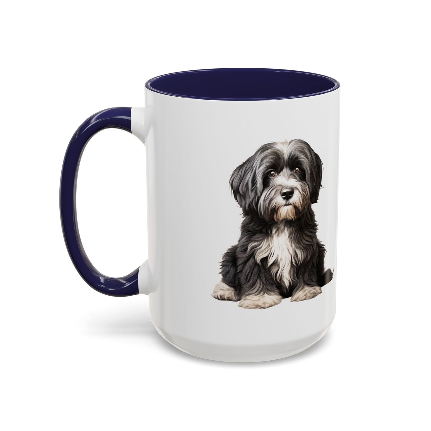 Tibetan Terrier Dog Accent Coffee Mug – Cute Small Dog Gift (11/15oz)
