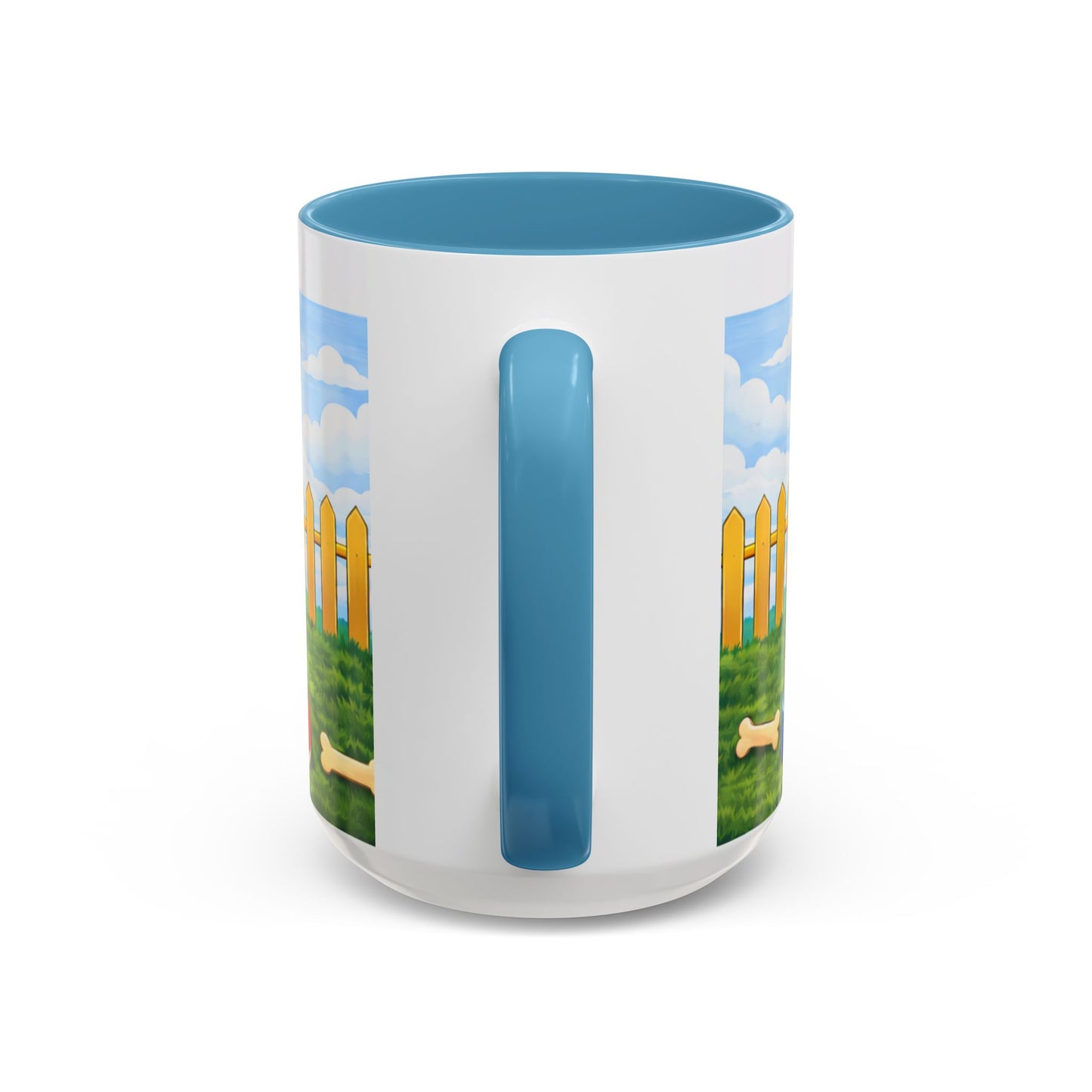 Borzoi – Red Doghouse Design Accent Mug (11/15oz)