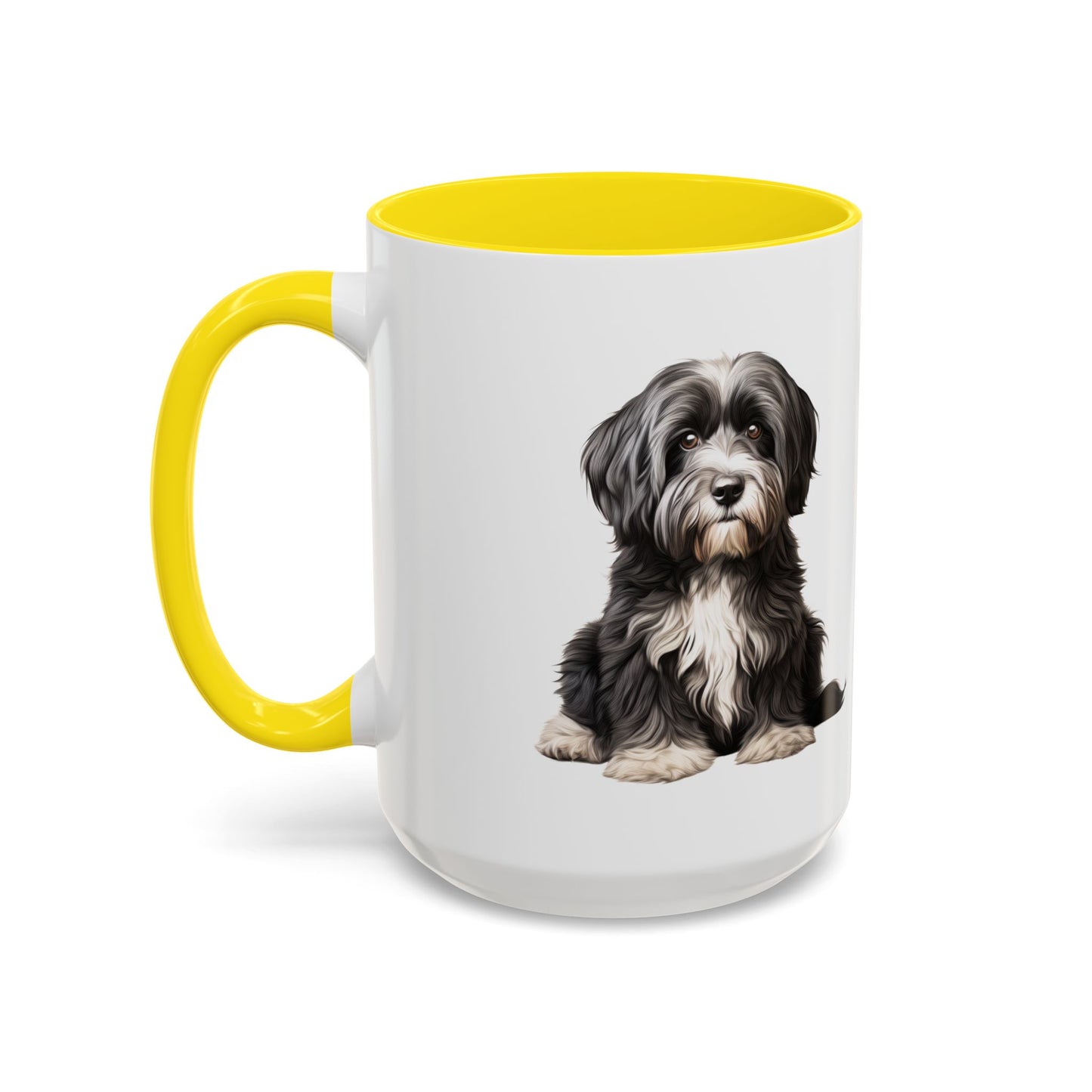 Tibetan Terrier Dog Accent Coffee Mug – Cute Small Dog Gift (11/15oz)