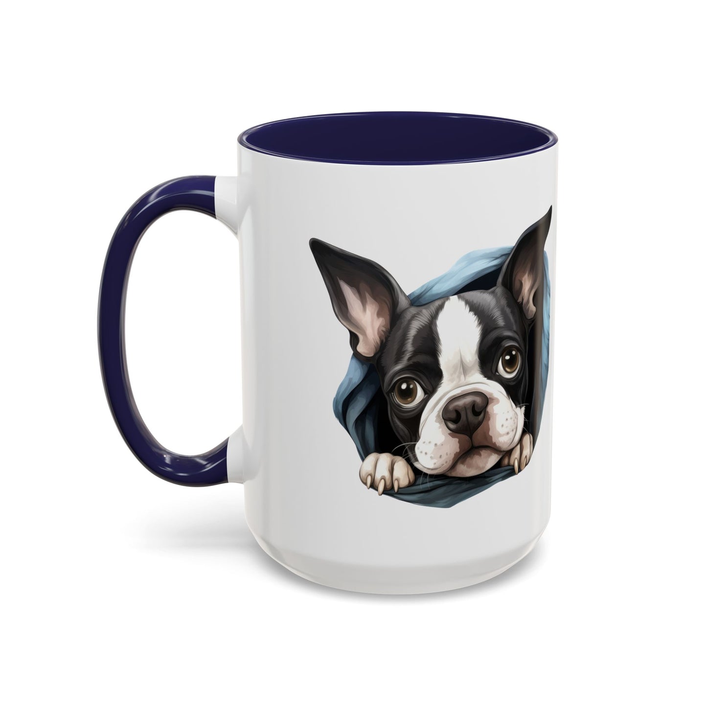 Boston Terrier Coffee Mug — Cute Dog Lover Accent Mug (11/15oz)