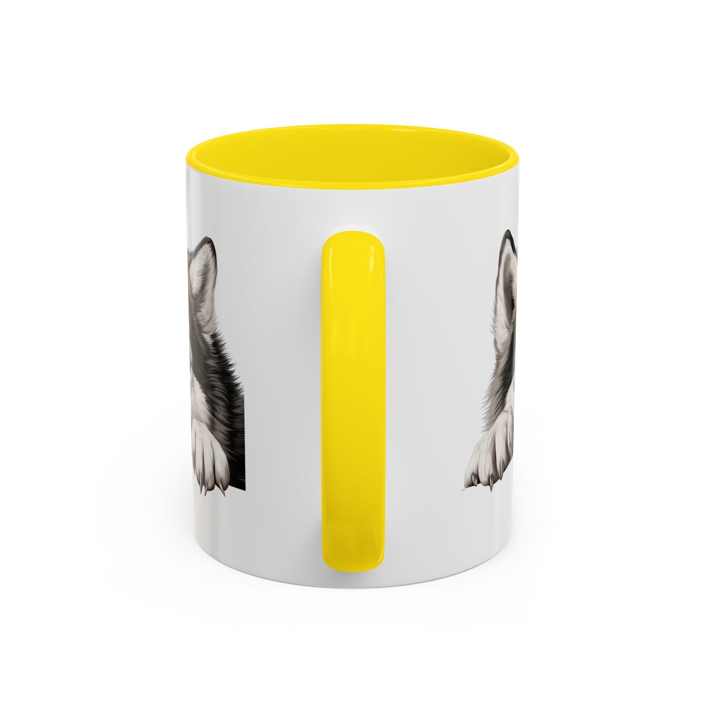 Alaskan Malamute Coffee Mug — Cute Siberian Husky Accent Mug (11/15 oz)