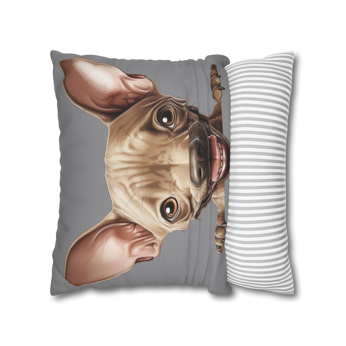 American Hairless Terrier Throw Pillowcase — Decorative Dog Pillow Cover