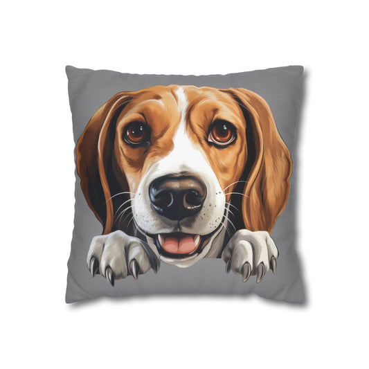 American Foxhound Decorative Pillowcase — Cute Dog Throw Pillow Cover